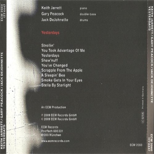 Album Back Cover