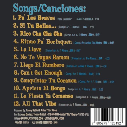 Album Back Cover