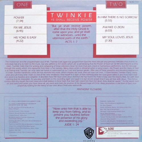Album Back Cover
