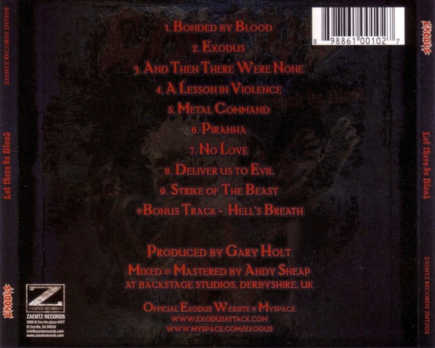 Album Back Cover