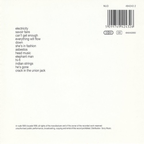 Album Back Cover
