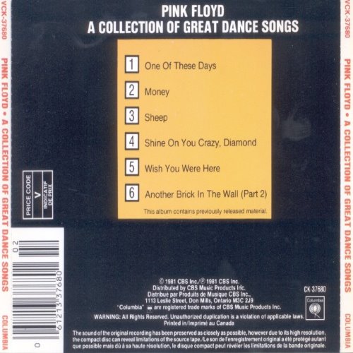 Album Back Cover