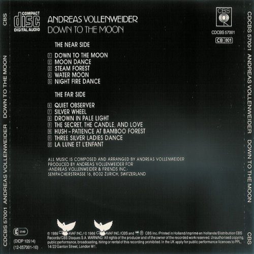 Album Back Cover