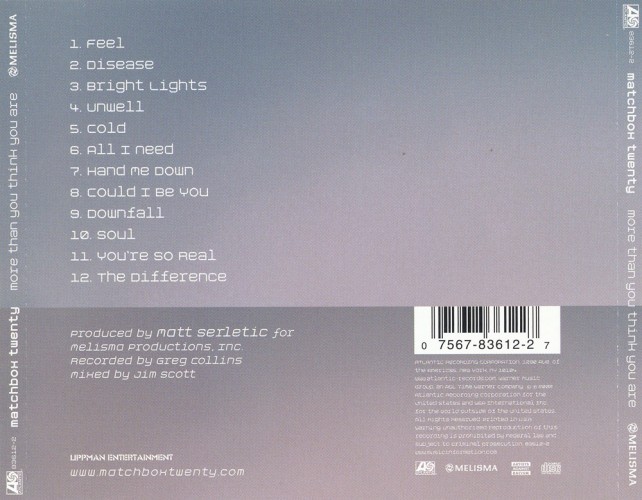 Album Back Cover