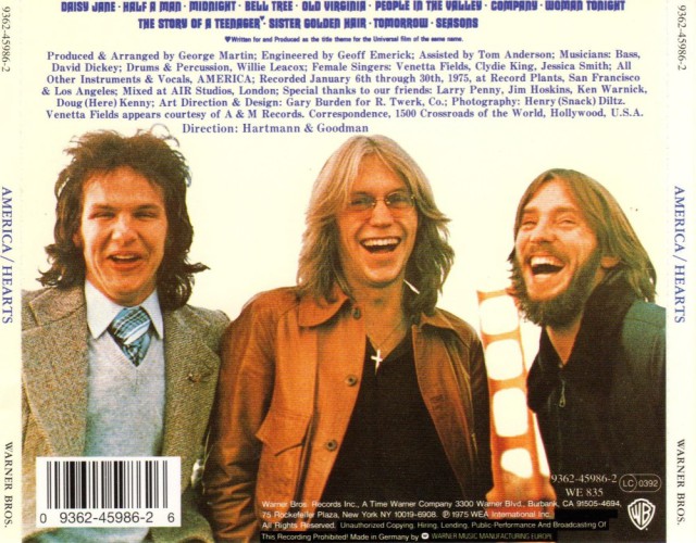 Album Back Cover