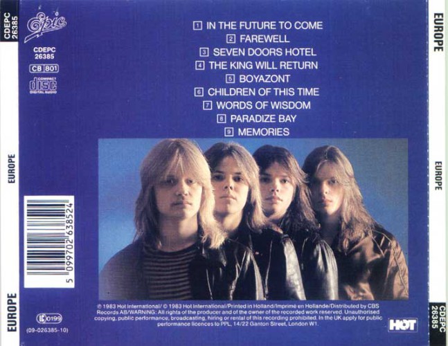 Album Back Cover
