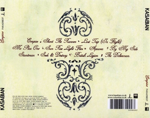 Album Back Cover