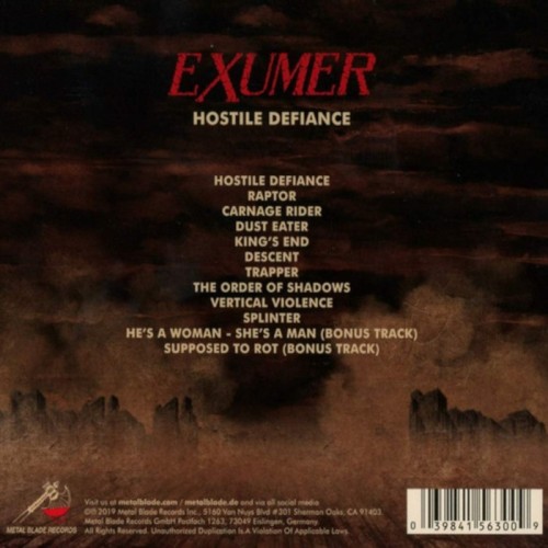 Album Back Cover