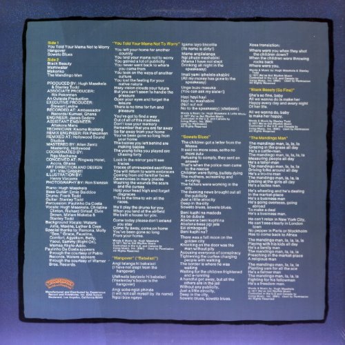 Album Back Cover