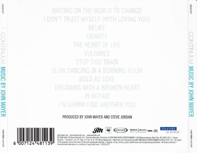 Album Back Cover