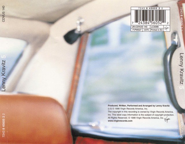 Album Back Cover