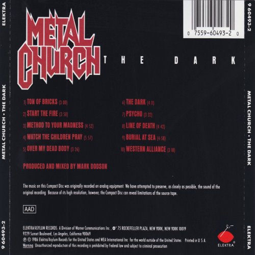 Album Back Cover
