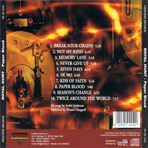 Album Back Cover