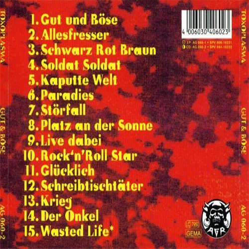 Album Back Cover