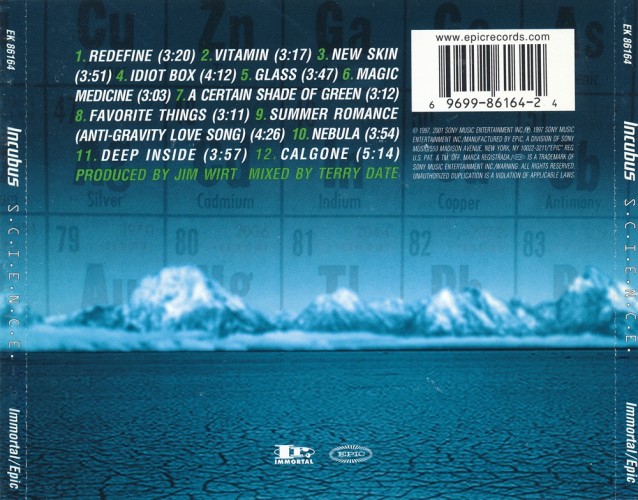 Album Back Cover