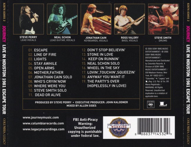 Album Back Cover