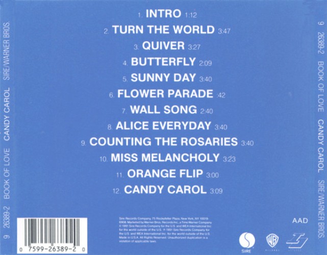 Album Back Cover
