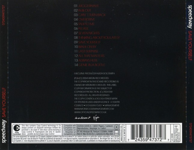 Album Back Cover