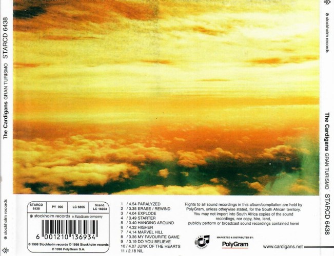 Album Back Cover