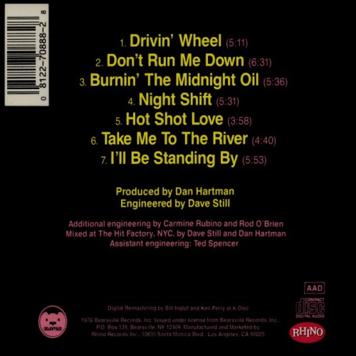 Album Back Cover