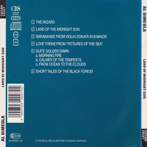 Album Back Cover