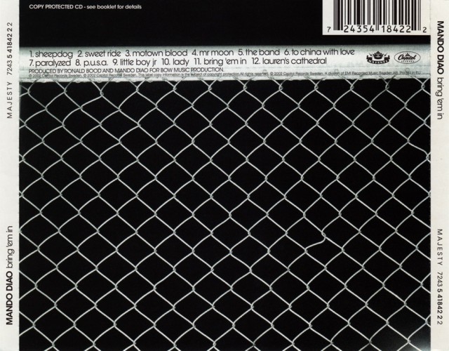Album Back Cover