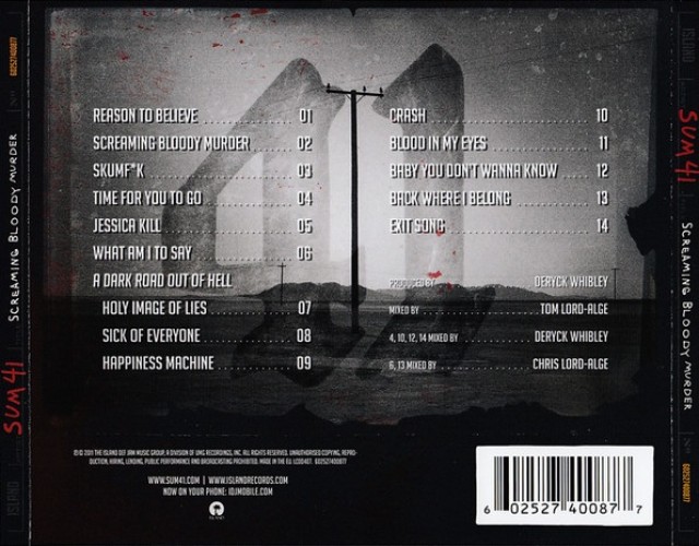 Album Back Cover