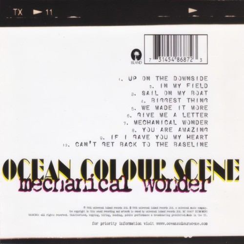 Album Back Cover