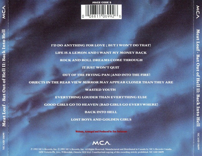 Album Back Cover