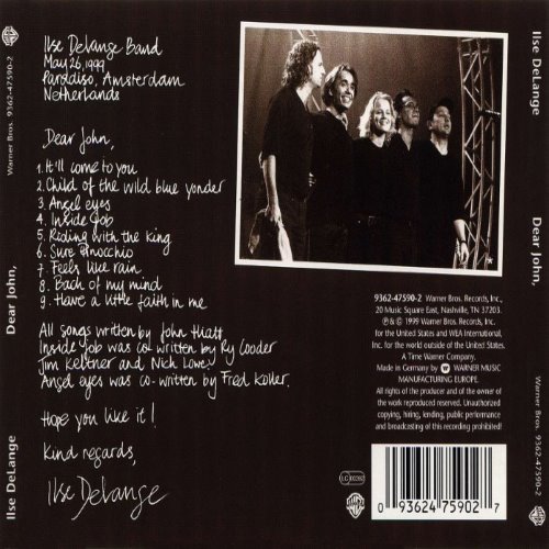 Album Back Cover