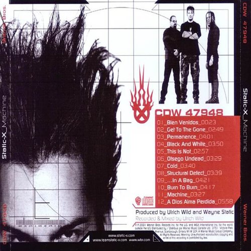 Album Back Cover