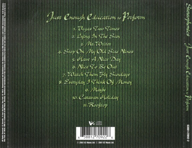 Album Back Cover