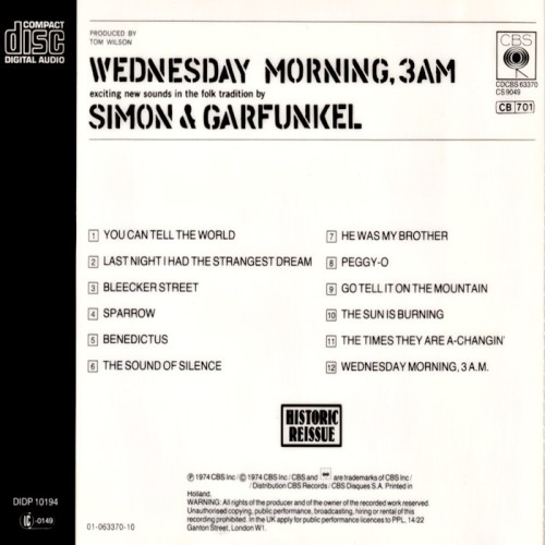 Album Back Cover