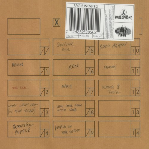 Album Back Cover