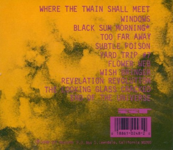 Album Back Cover
