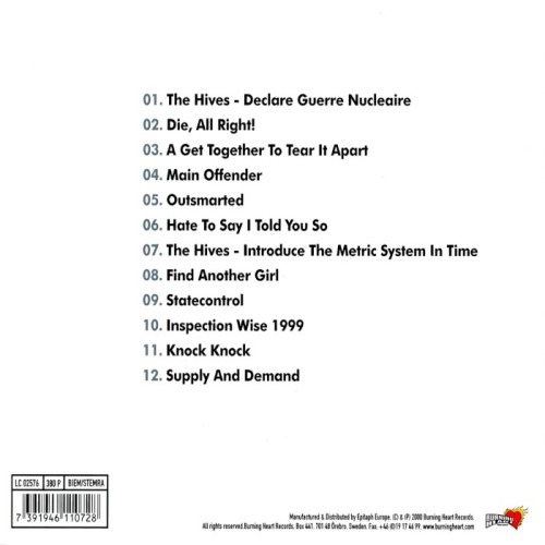 Album Back Cover