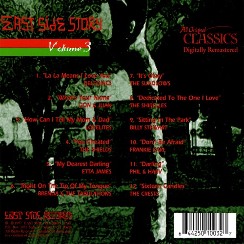 Album Back Cover