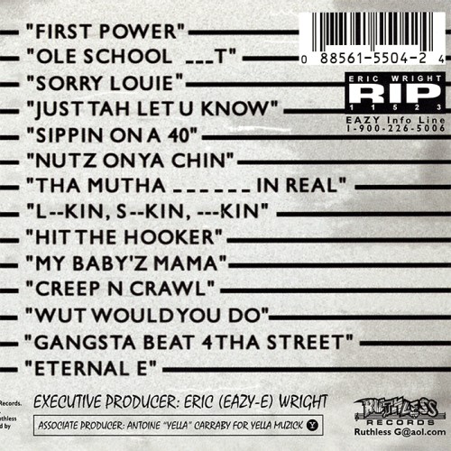 Album Back Cover