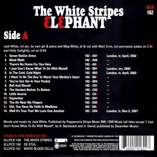Album Back Cover