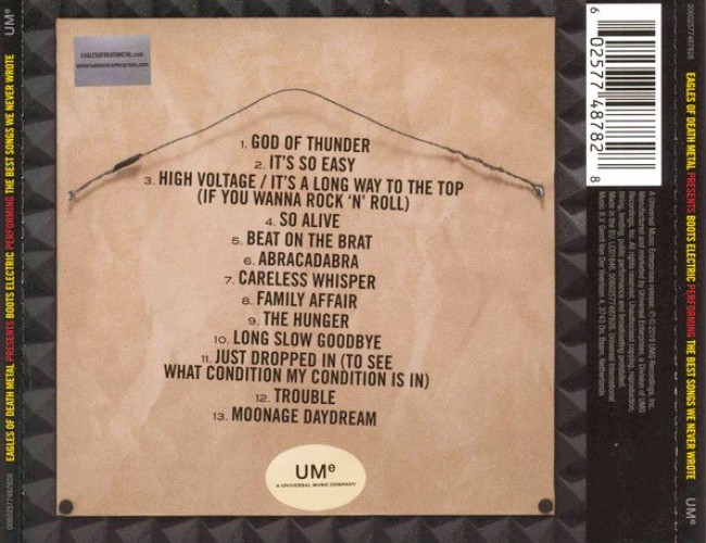 Album Back Cover