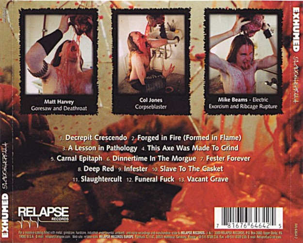 Album Back Cover