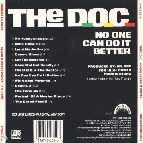 Album Back Cover