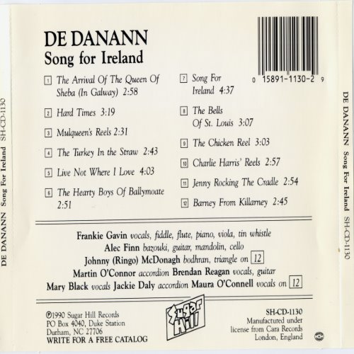 Album Back Cover