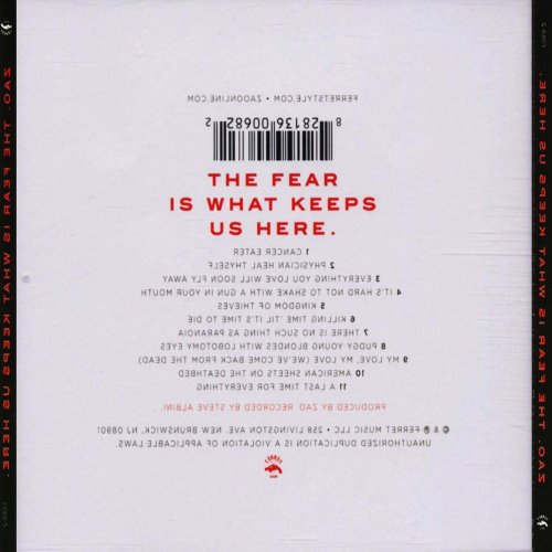 Album Back Cover