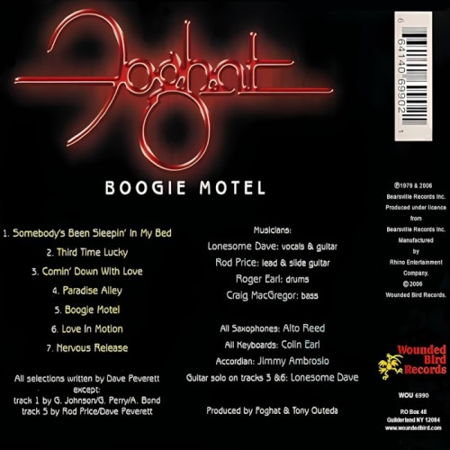Album Back Cover