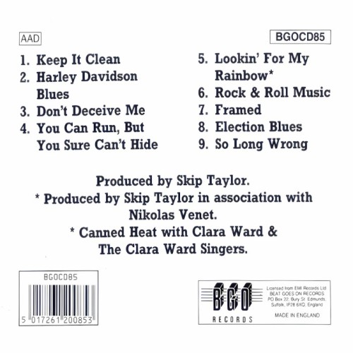 Album Back Cover
