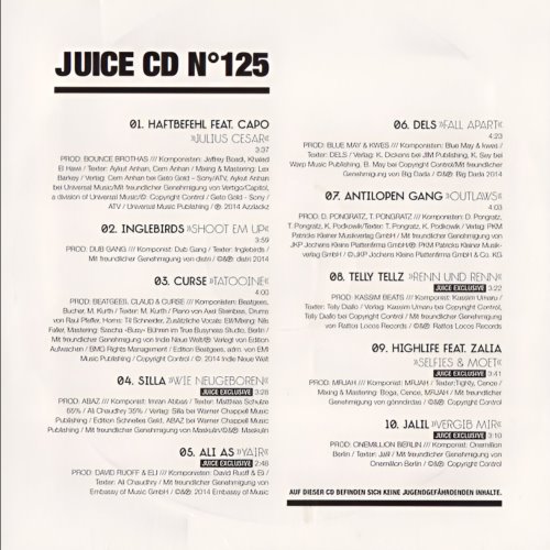 Album Back Cover