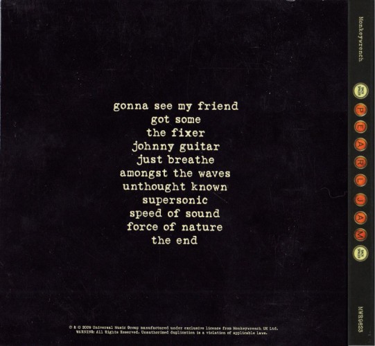 Album Back Cover