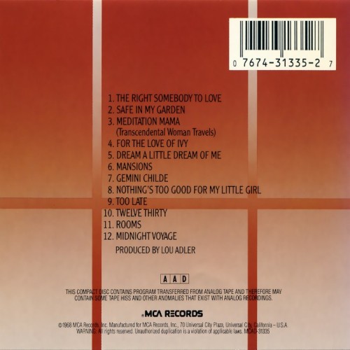 Album Back Cover