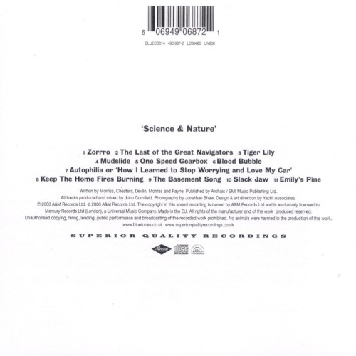 Album Back Cover